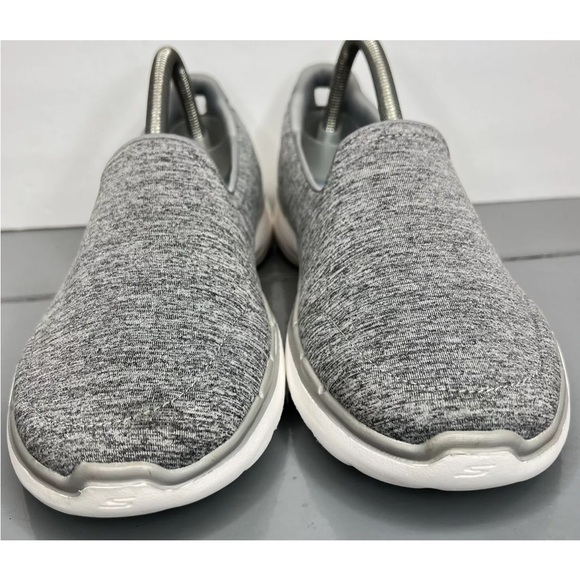 Skechers GOwalk 6 Grand Horizon Womens Sz 8 Wide Gray Walking/Comfort Superb! - Picture 3 of 16